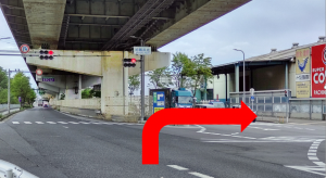 地蔵浜北交差点の写真