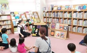 図書館本館での様子