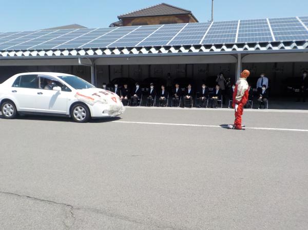 制動距離実演体験