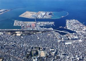阪南2区航空写真斜め
