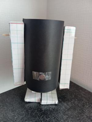 重心で動くロボットの写真