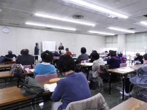 公開講演会の様子