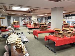 昨年のミニだんじり展の展示の様子