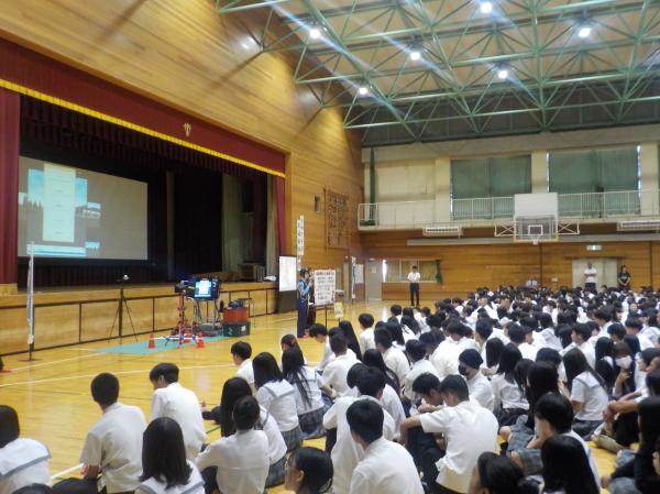 交通安全教室様子