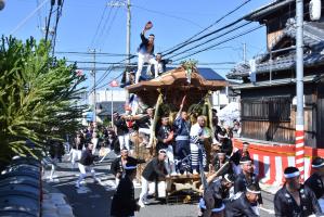 山直中町のだんじり