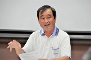 岡山町内会　中野会長の写真