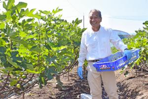 笑顔の谷藤さん