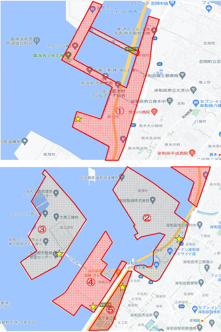 清掃箇所図