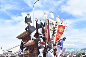 青空とだんじり