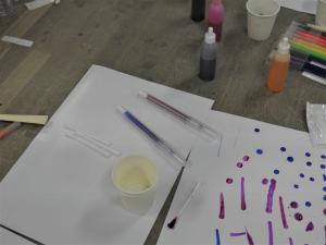 完成したペンの写真