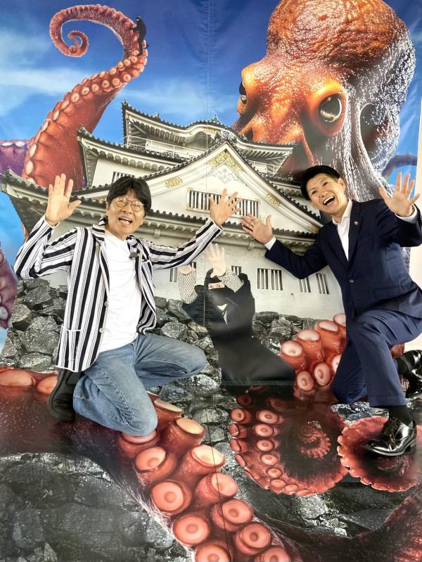 伸郎さんと市長