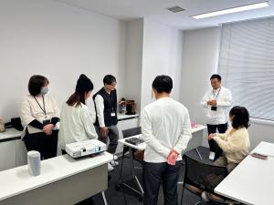 終了後にお話している様子