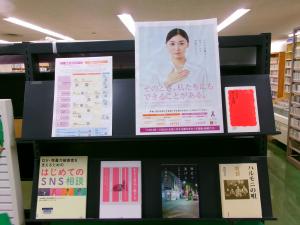 展示を近くから撮った写真