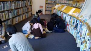 桜台図書館のボードゲームイベントの様子