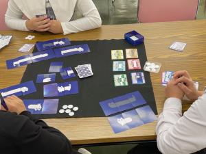 遊んでいる手元の写真