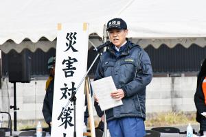 講評する佐野市長