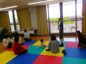 理学療法士による最終回の様子