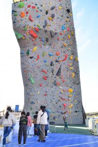 クライミングの壁