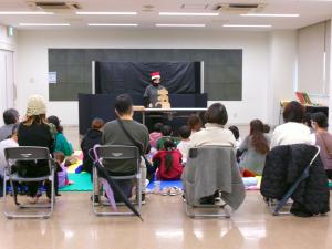 組み木「ぞうさんのさんぽ」の様子