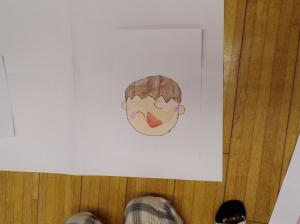 ふくわらいができた様子