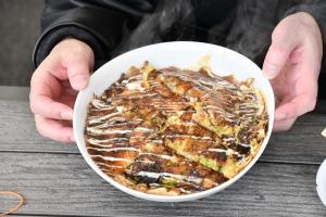 牡蠣焼きの写真