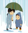 強い雨のイメージ