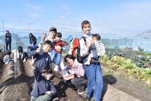 家族で参加した人たち