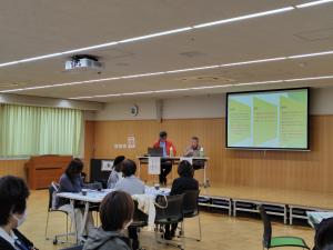 当日の講演会の様子写真