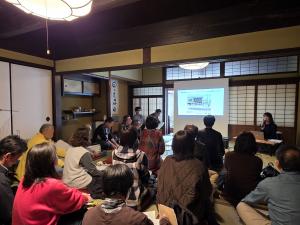 さのまち庵でのセミナーの様子