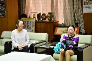 コーチと佐々木さん