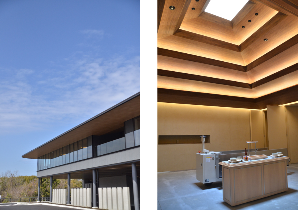 新斎場外観②・告別室