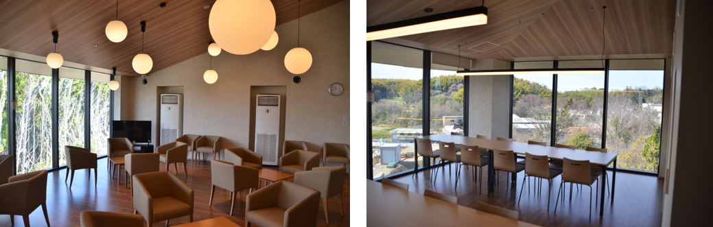 新斎場待合ホール・待合室