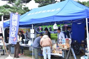物産展の様子（漁師の店）