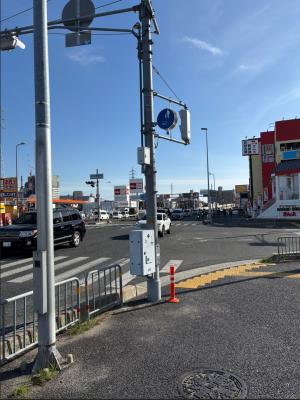 国道26号線沿い