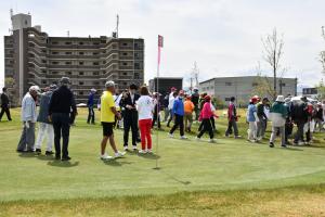 多くの来場者