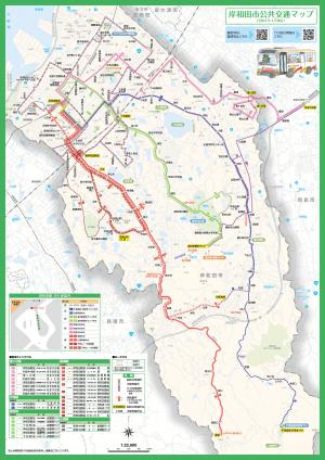 岸和田市路線バスマップ