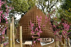 竹の茶室「竹友庵」
