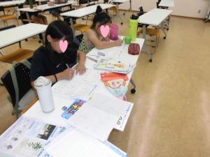 夏休みこども学習教室5