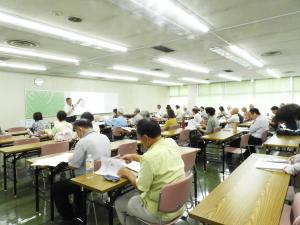 開催場所（自習室）全体の写真