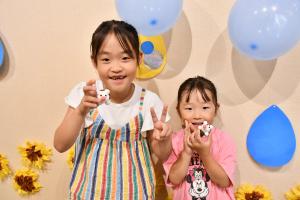 完成したハリネズミをイメージした作品