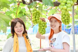 井出さん親子