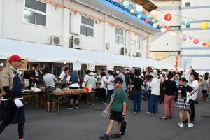 会場の屋台