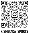 岸和田市教育委員会スポーツ振興課公式インスタグラムQRコード