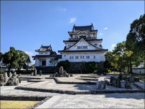 お城と庭