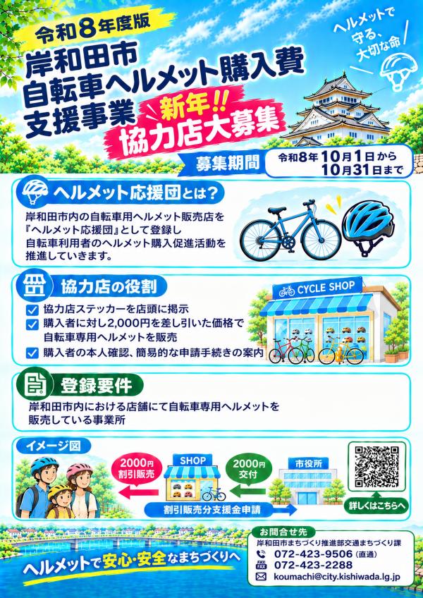 ヘルメット応援団の募集
