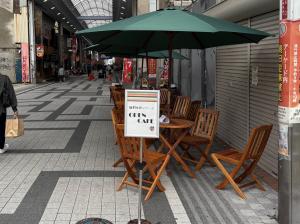 オープンカフェ