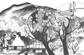 古里の風景（絵）