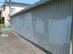 極楽寺町会落書き消去活動後