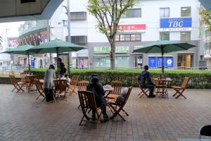 オープンカフェの全体像