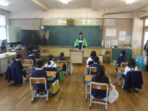 株式会社伊藤園様によるお茶の授業
